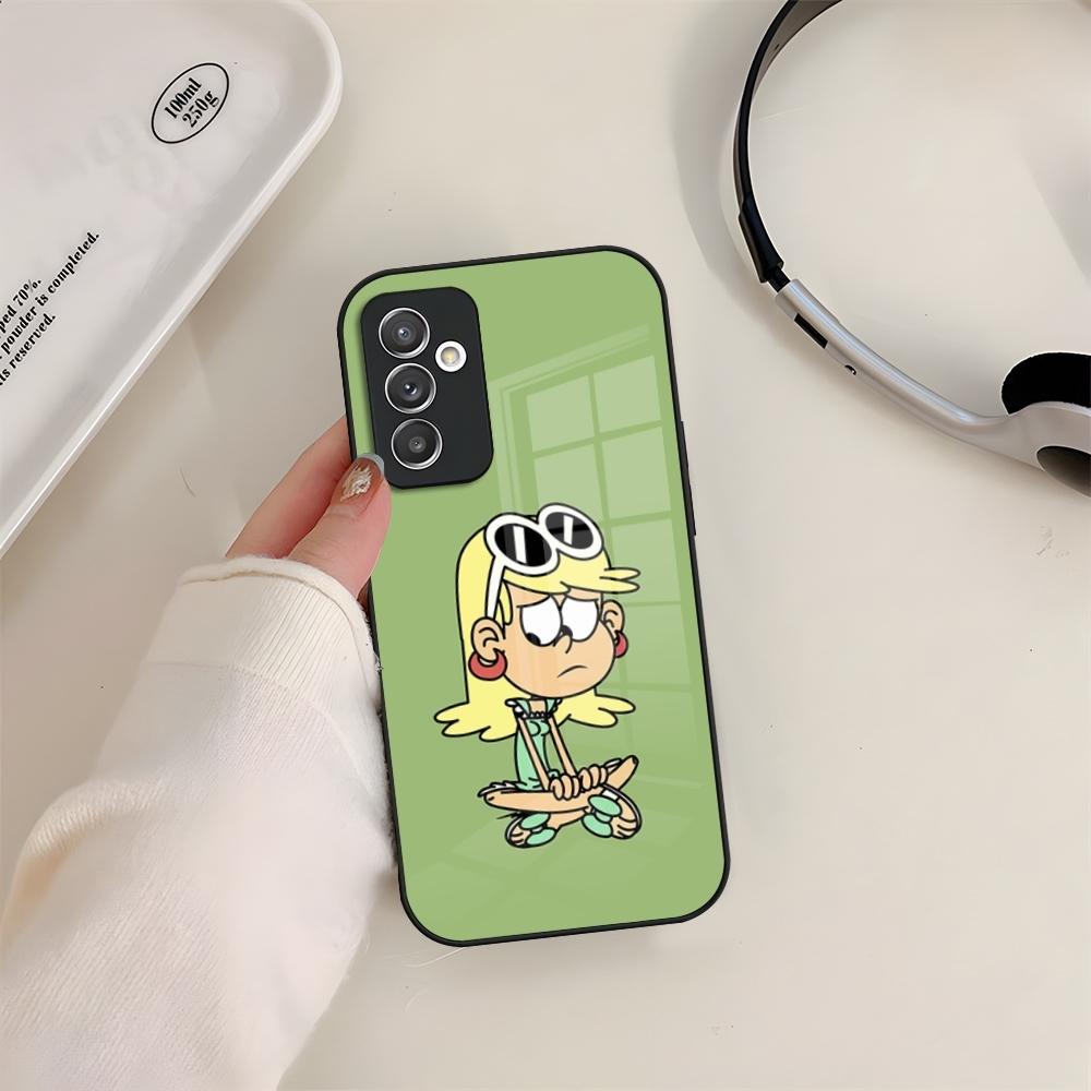 The LoudS H-HouseS Phone Case Glass For Samsung S24 S26 S23 S20 S25 S21 S22 Ultra Fe Plus A05 A06 A16 A26 A36 A56 Coque