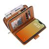 Slim PU Leather Phone Case With Card Slot Kickstand Lanyard IPhone 17E 17 Air 16 15 Pro Max Plus