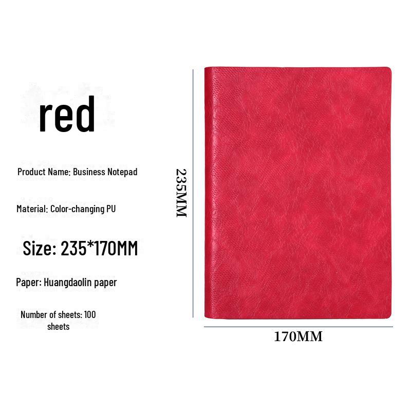 A5 Notizblock: Superdickes Business-Notizbuch mit individuellem Logodruck für Büromeetings