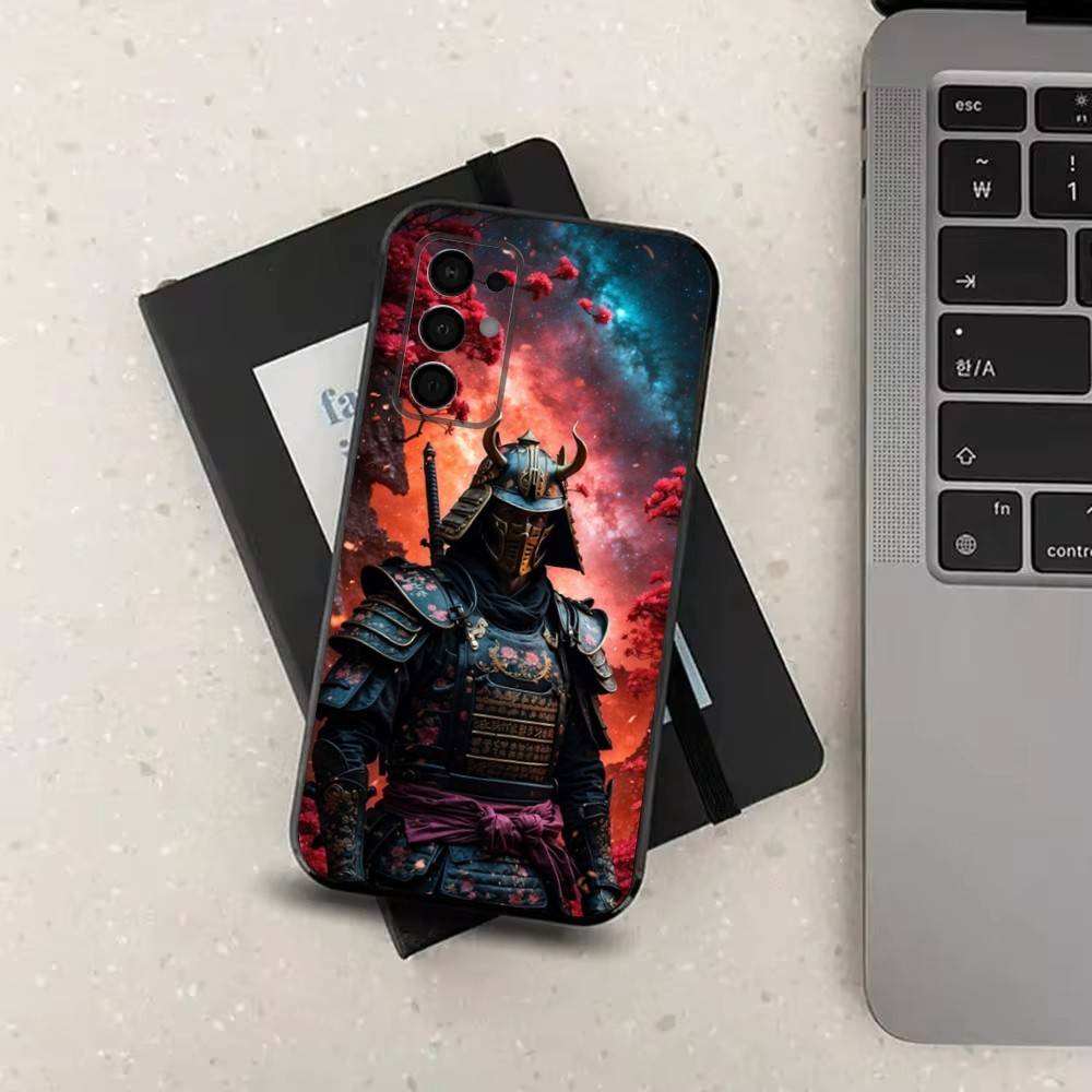 Samurai Art Bushido Case For Samsung Galaxy A73,72,41,J7,22,Note,31,8,9,52,71,53,32,Soft Black Silicone Cover