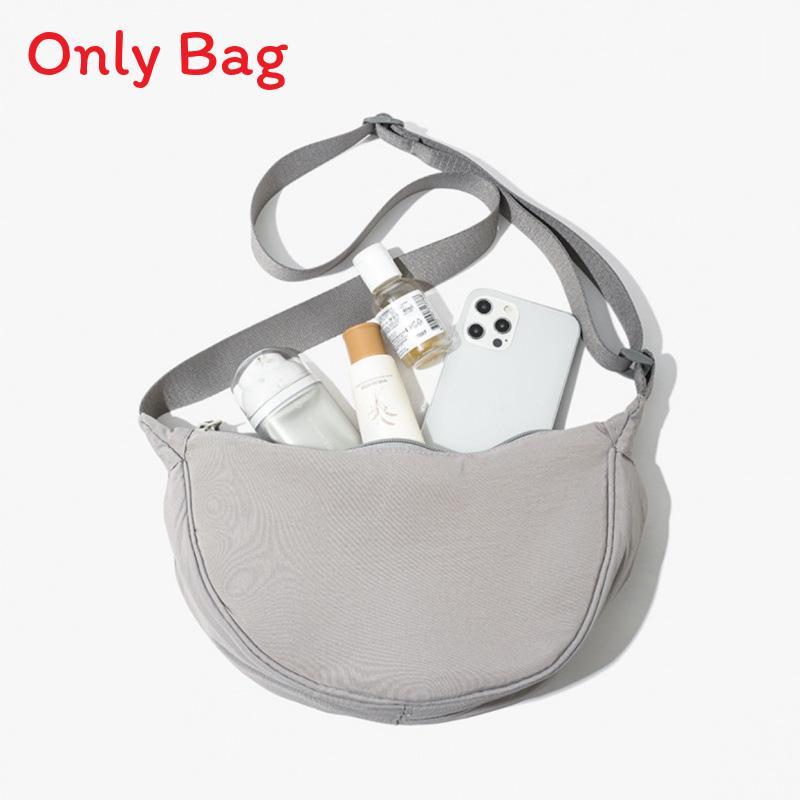 Piccola Borsa a Tracolla in Tessuto Oxford per Donna con Chiusura a Zip e Tasca per Carte per Uso Quotidiano