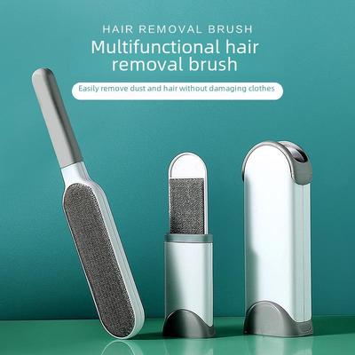 Multi-Function Electrostatic Brush for Wool Coats: Double-Sided Dust & Hair Remover