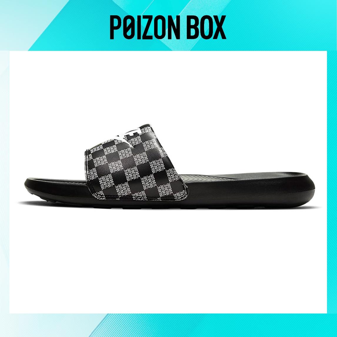 

сабо Nike Victori One Slide Print Slippers Black CN9678-004