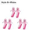 1-5Pairs Pink Bunny Magnetic Couple Socks Thin Mid Calf AutumnWinter Cute Hand Holding Anime Maternity WomenWarm Cozy Socks Gift