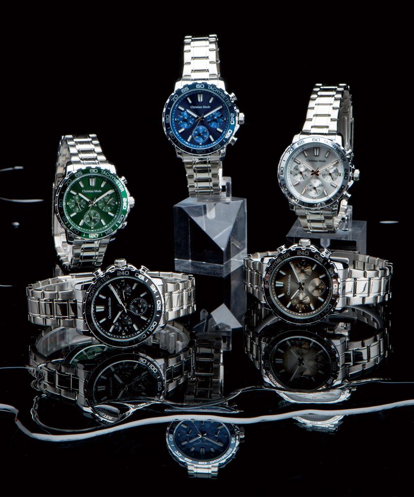 Keuliseuchyanmodeu Men'S Multifunction Metal Watch Cm424Wws