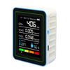 5-in-1 Indoor Air Quality Monitor USB Charging Air Quality Tester with Temperature Humidity TVOC Display for Home Office