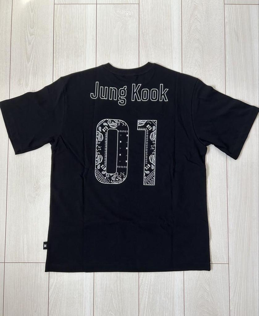 [USED] Tag attached * Limited edition * BTS TEAMBTS T-shirt Jungkook M