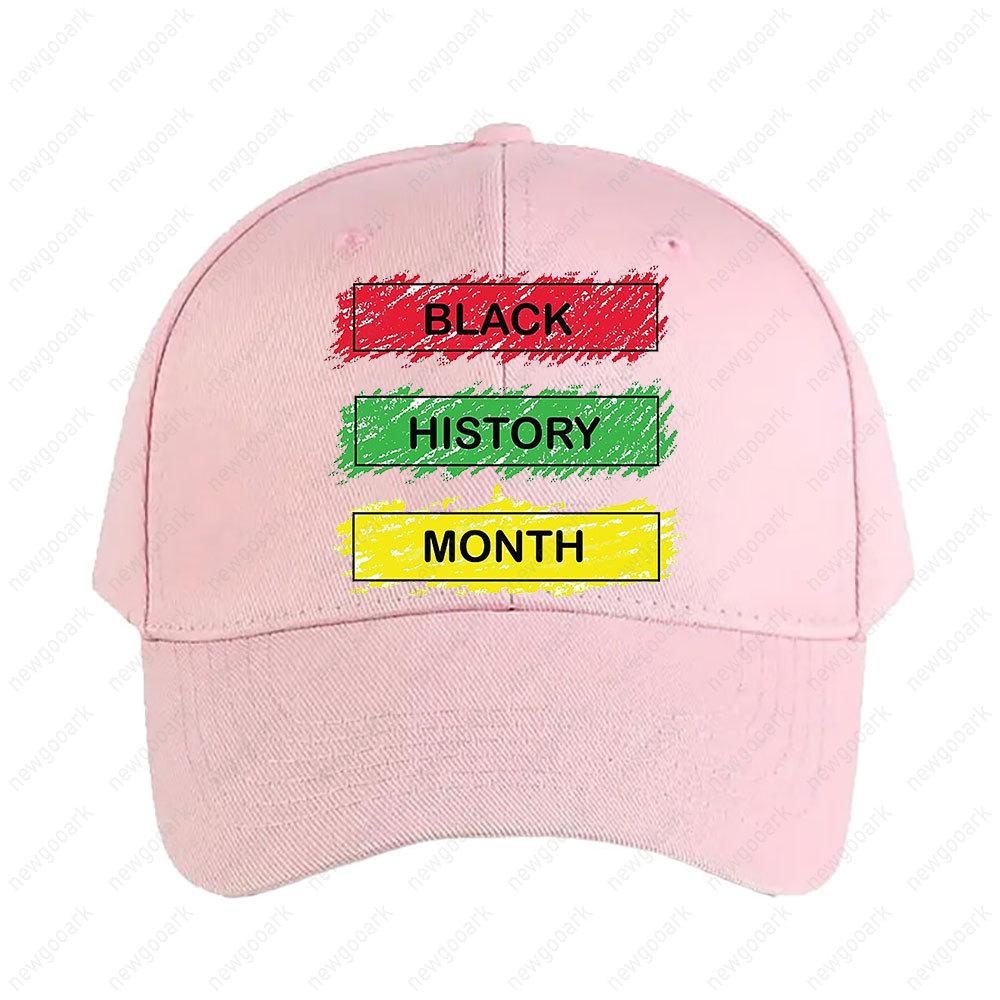 2026 Black History Month Cap Summer Women Unisex Peaked Hat Fashion Casual Adjustable Printed Baseball Caps