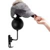 Wall-Mounted Motorcycle Helmet Holder 180-Degree Rotation Stand For Motorcycle Helmets And Hats