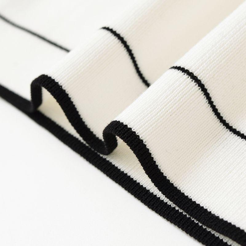 Kaslead New Arrival Women's Fashion Style Sleeveless Knit Casual Tops Skirt 3859006 3859007