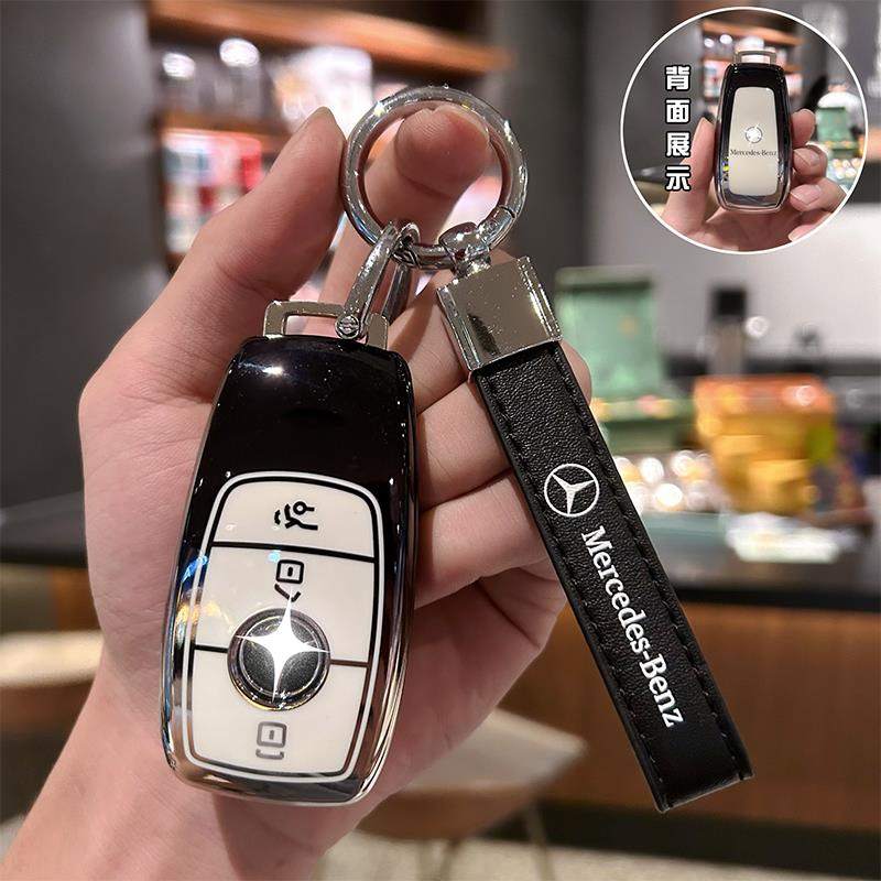Fashion  Car Remote Key Case Cover Shell For Mercedes Benz A C E S G Class GLC CLE CLA GLB GLS W177 W205 W213 W222 X167 AMG A1