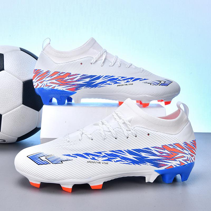 2026 Summer High-Top Football Boots for Youth & Adults - FG Studded for Competitive Training