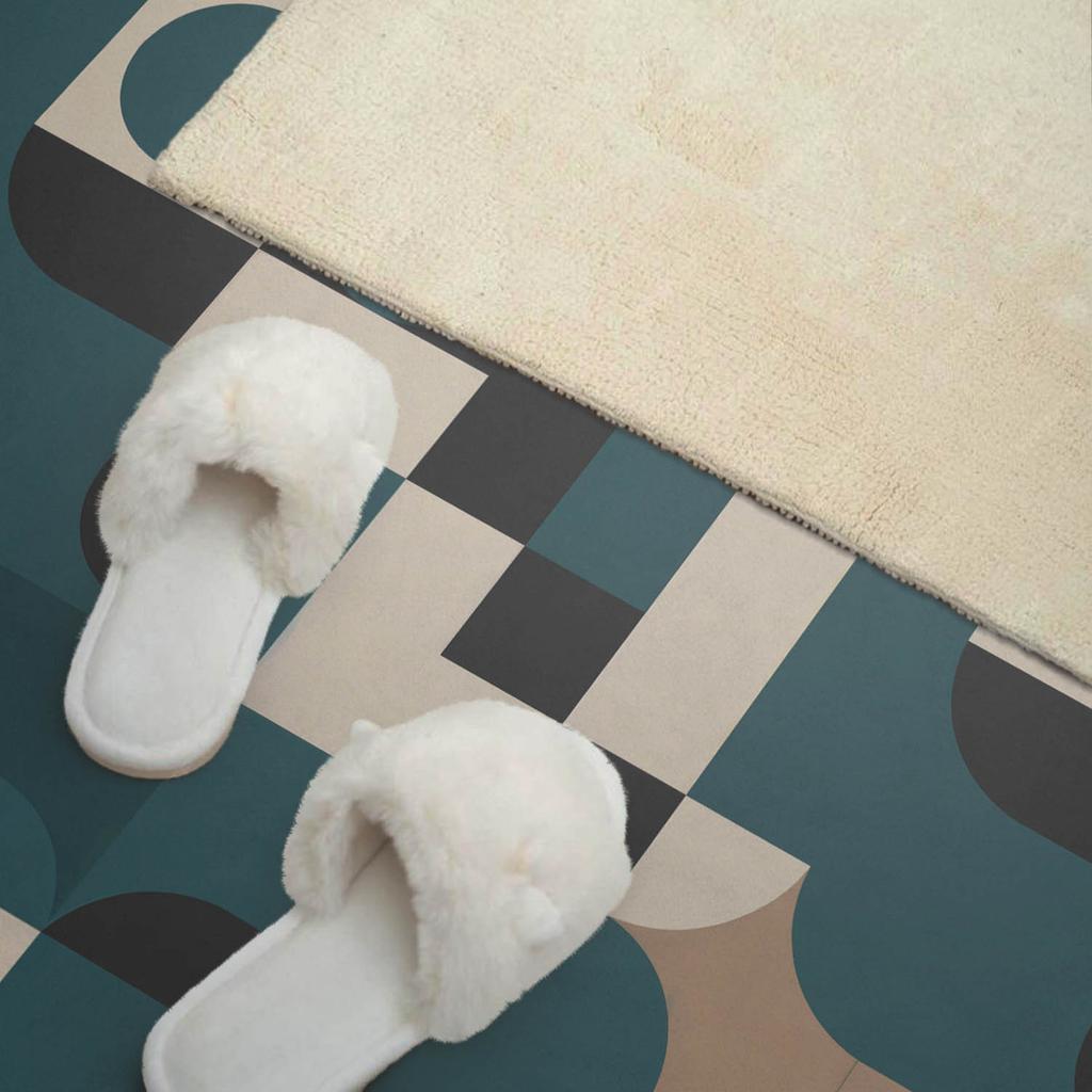 Self-Adhesive Vinyl Kitchen Panel 100x50 cm Abstract Shapes and Forms