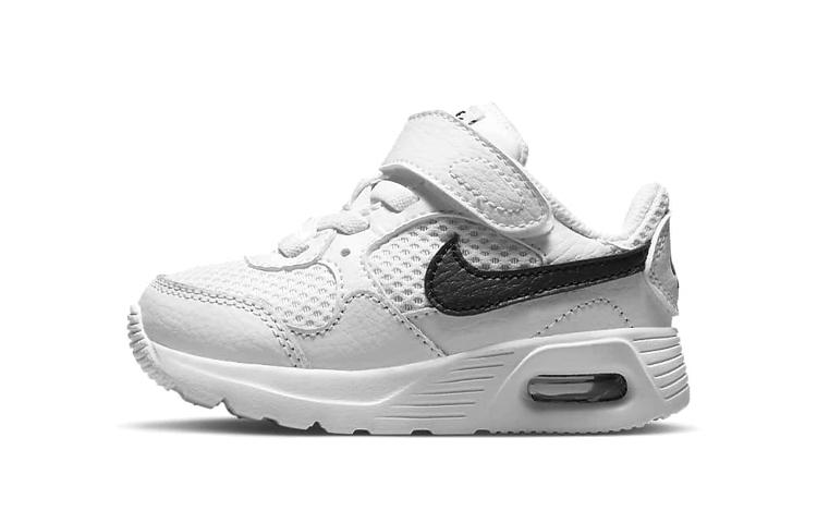 

Nike Air Max SC Abrasion Resistant Lightweight Cushioning Low top Running Shoes White Black Infant And Toddler CZ5361-102