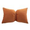 Velvet Bow Pillow Soft Plush Cushion Cover Home Decor Solid Color Pillow Covers Living Room Bedroom Tatami Decorative Pillowcase
