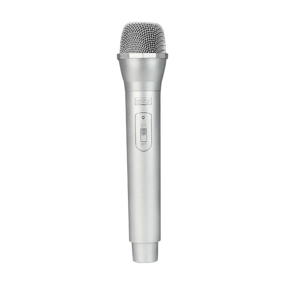Realistic Prop Microphone Singing Practice Kids Microphone Toy Fake Prop Mic Dance Shows