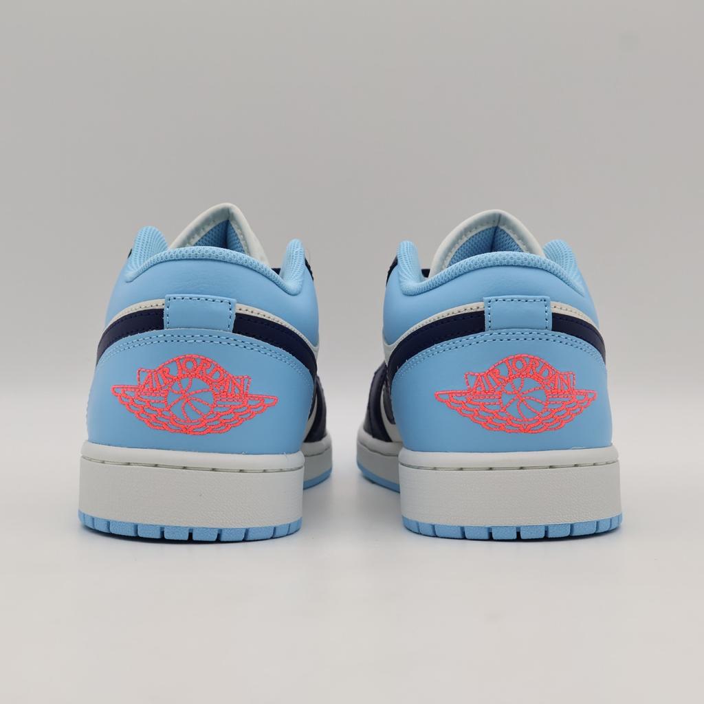 553558-149 Nike Air Jordan 1 Low Blue Chill (Men's)
