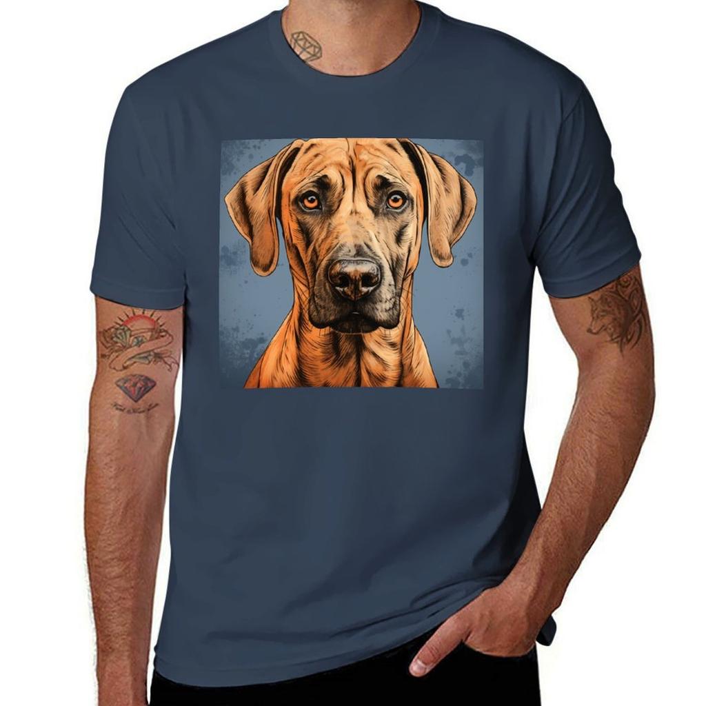 Boundless Energy The Spirited Rhodesian Ridgeback TShirt Plus Size Everyday Tee Shirt TShirt