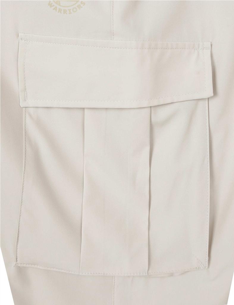 Enbiei Stretch Cargo Long Woven Pants Beige