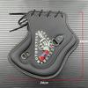 Motorcycle Universal Heat Saddle Shield Deflectors PU Leather Black For Harley Touring Softail Sportster Kawasaki Yamaha Honda