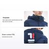 Série Originale Casual Sports Fermeture Éclair à Capuche Manches Longues Doudoune Homme Vêtement d'extérieur Bleu Marine F51M348909A-NV