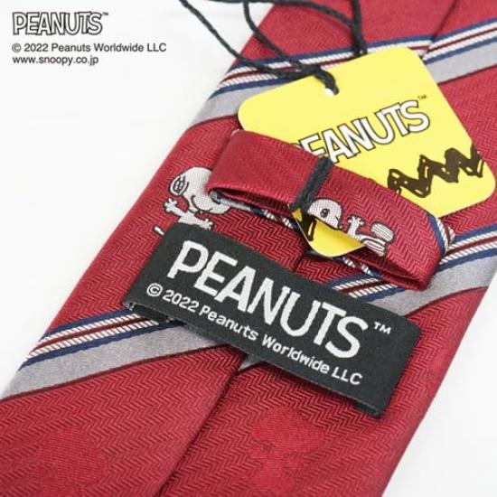 Tie Snoopy Necktie Red SNOOPY Brand Necktie Present [Peanuts]