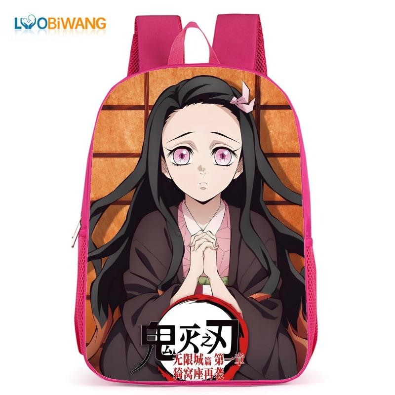 Demon Slayer Cartoon Printed Shoulder Bag