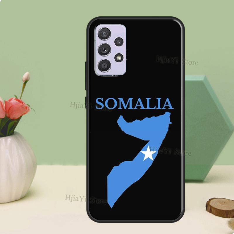 Somali Somalia National Flag Case For Samsung A54 A34 A24 A14 A51 A71 A12 A22 A32 A52 A72 A73 A33 A53 A13 Back Cover