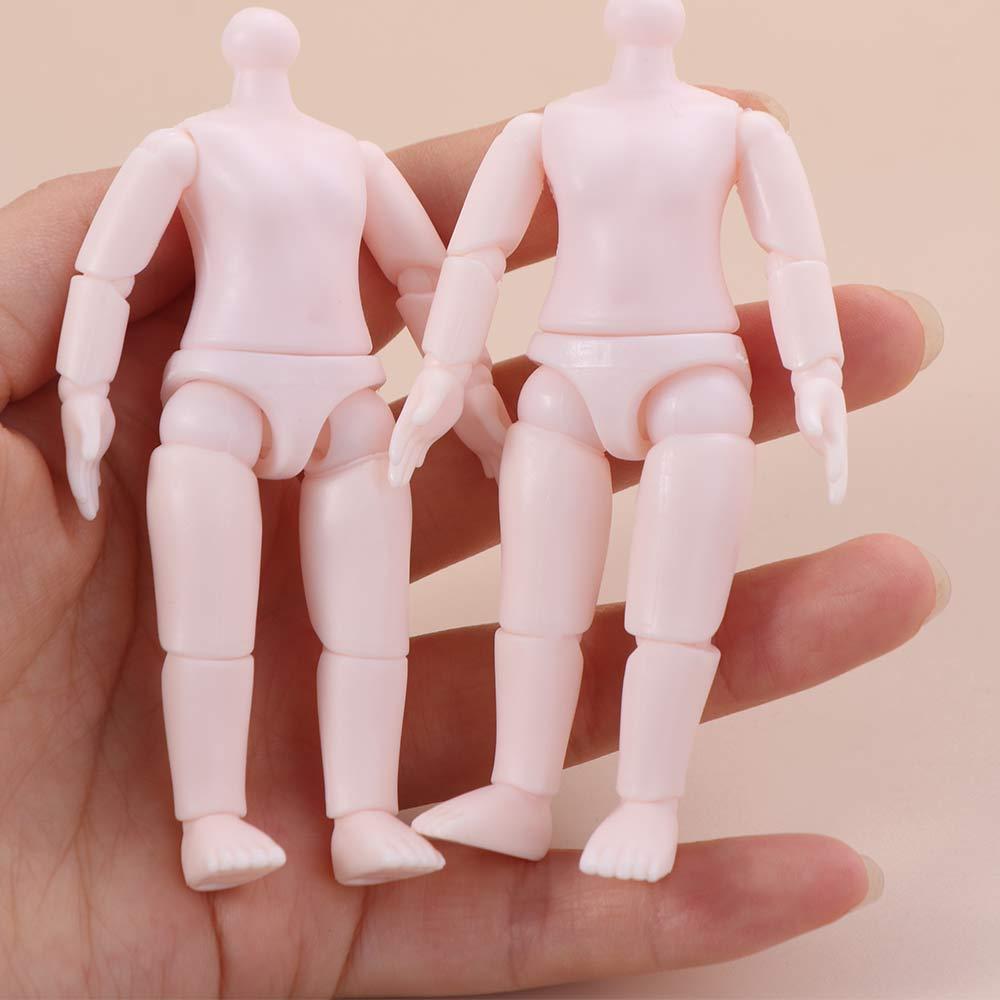 9.5cm Height Doll Body Spherical Jointed Jointed Nude Dolls Girls Gift Nude Doll Toys  Gsc Ob11