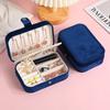 Minimalist Double Layer Jewelry Storage Box With Pu Leather For Home Organization