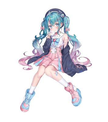 Furyu Hatsune Miku Noodle Stopper Figure Koisuru Sailor Suit