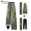 Tucano Women's 3-in-1 Outdoor Windproof Fleece-Lined Wide-Leg Pants