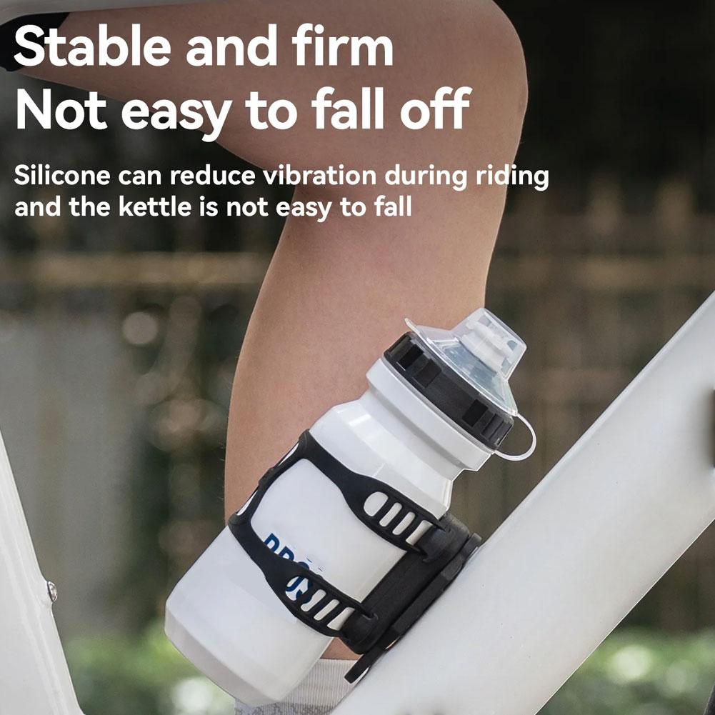 Bicycle Magnetic Water Bottle Holder Strap Type Quick Release Mountain Road Small Cloth Folding Bike Water Cup Holder