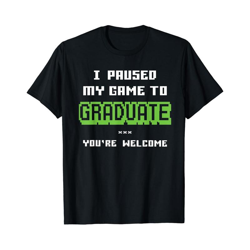 

Funny College Or High School 2019 Gamer Graduation S T Shirt 5XL різнокольоровий