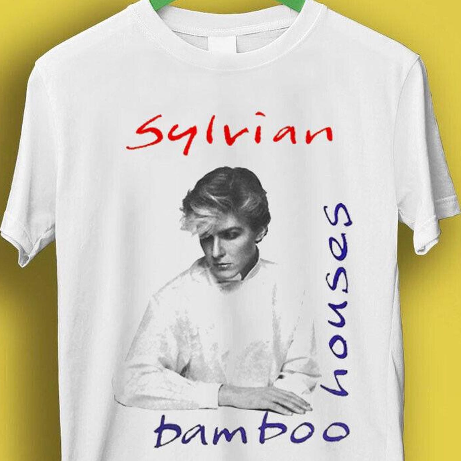 Japan Sylvian Bamboo Houses 80s Music Synth Pop New Wave Gift Tee T Shirt P2638 2XL