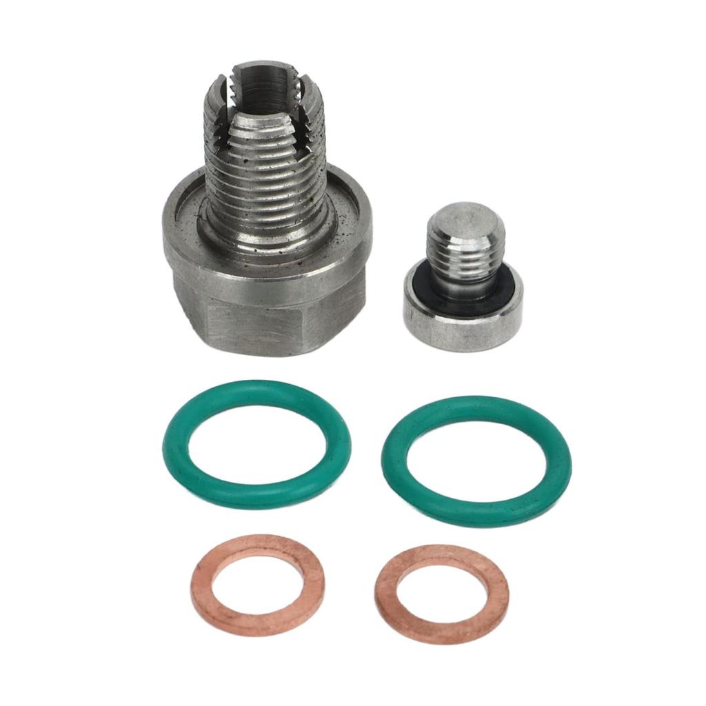 Oversized Piggyback Drain Plug Stainless Steel Self Tapping Pan Thread Repair Kit