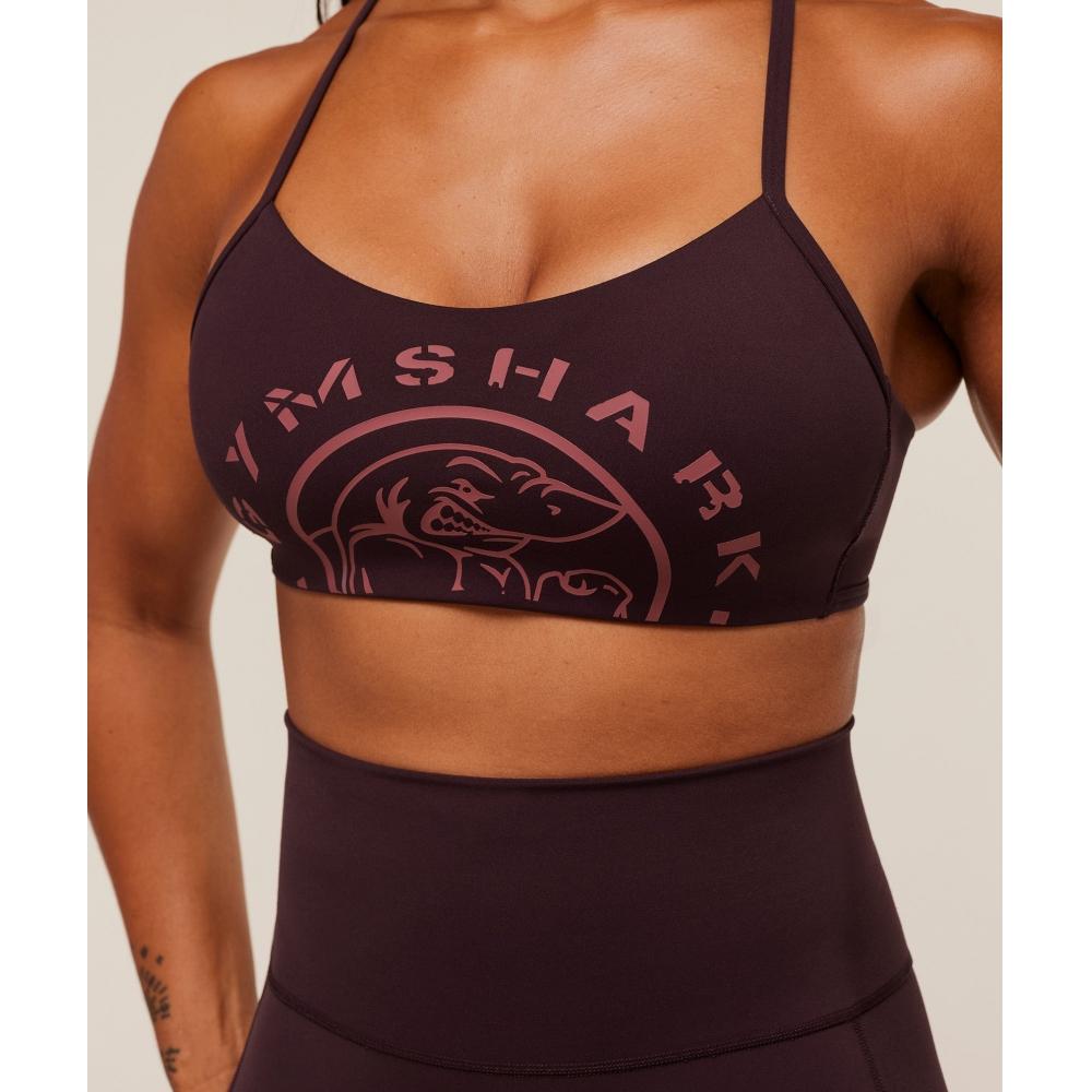 Gymshark Legacy Sports Bra Cherry Purple B4c1w Pcds