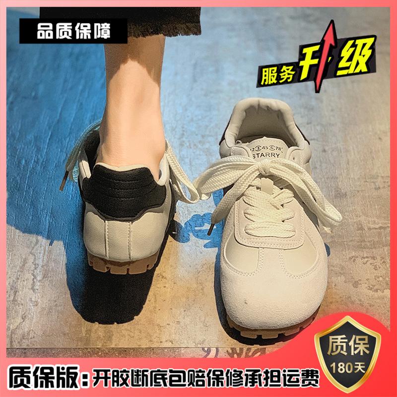 Ziyan Casual Shoes Women's Spring and Autumn 2025 New Popular Retro Fashion Student Flat Bottom Light Forrest Gump Shoes