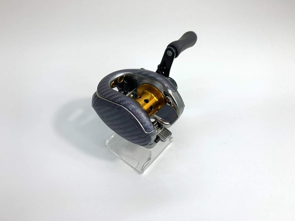 CUSTOM YOROI Custom Decal for 07 Metanium Scratch Custom Baitcasting Reel SEAT.JP MG, Resistant, (Silver, Right-Handed)