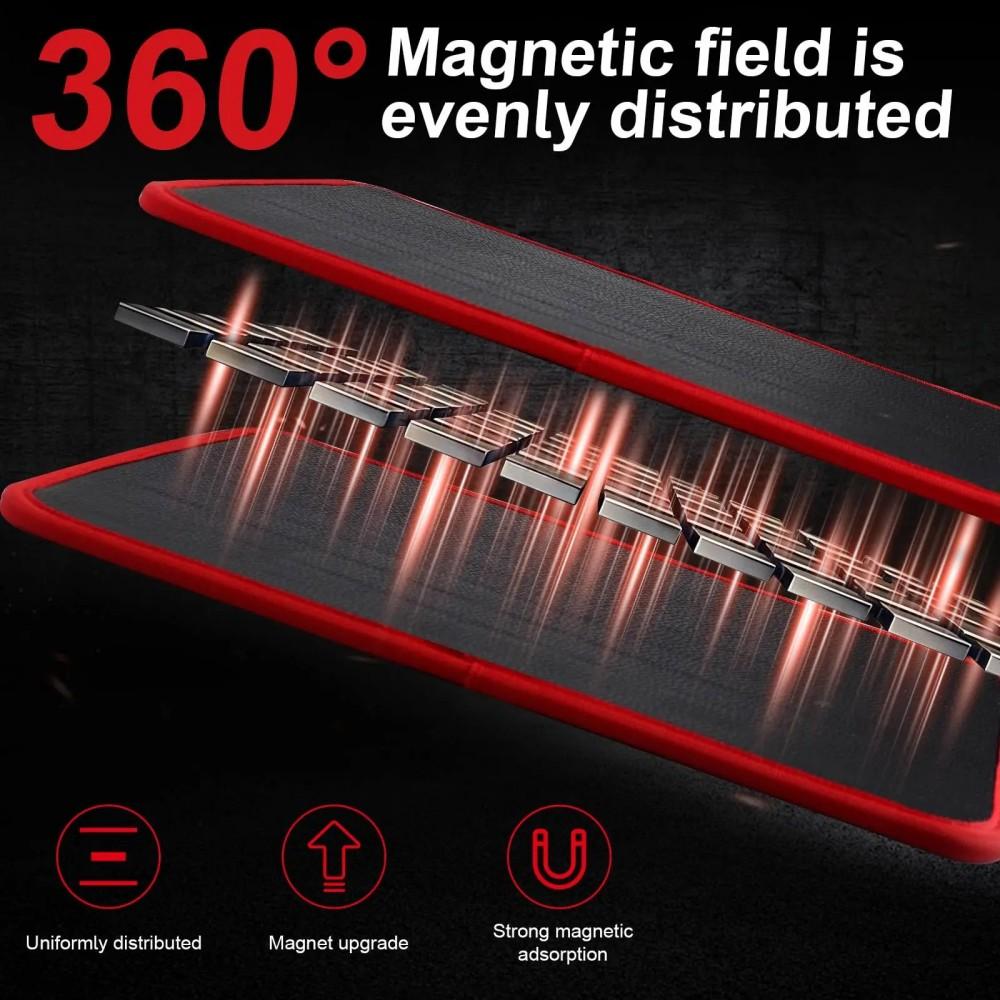 Magnetic Tools Pad Flexible Tool Holder and Mat Mechanic Trays Portable and Storage for Screws and Wrenches Auxiliary Equipment