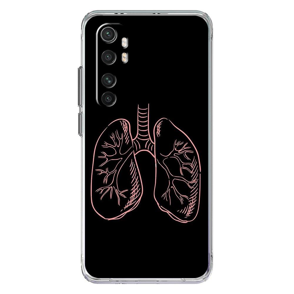 Cardiovascular Model Heart Phone Case For Xiaomi Mi Poco X6 X5 NFC X3 F6 F5 Pro F4 F3 15 14T 14 13T 12T 12 13 Lite 11 Cover