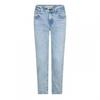 Womens/Ladies Denim Mid Rise Straight Jeans