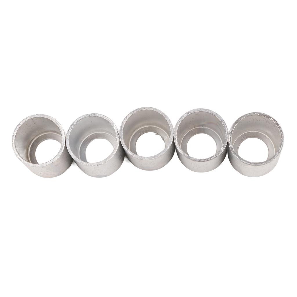20 Pcs Conditioning Joint Cover Aluminum AC Hose Tube Connector Cover Pipe Fitting