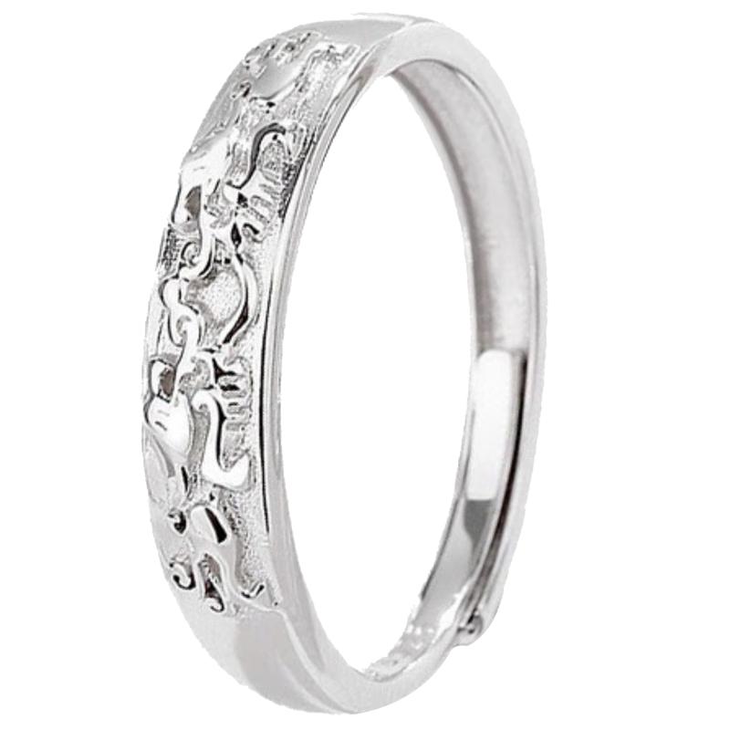 Men s Lucky Pixiu Adjustable Ring
