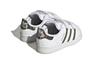 Adidas Originals Superstar Collection Low top Skateboard Shoes White Brown Green Infant And Toddler HQ4286