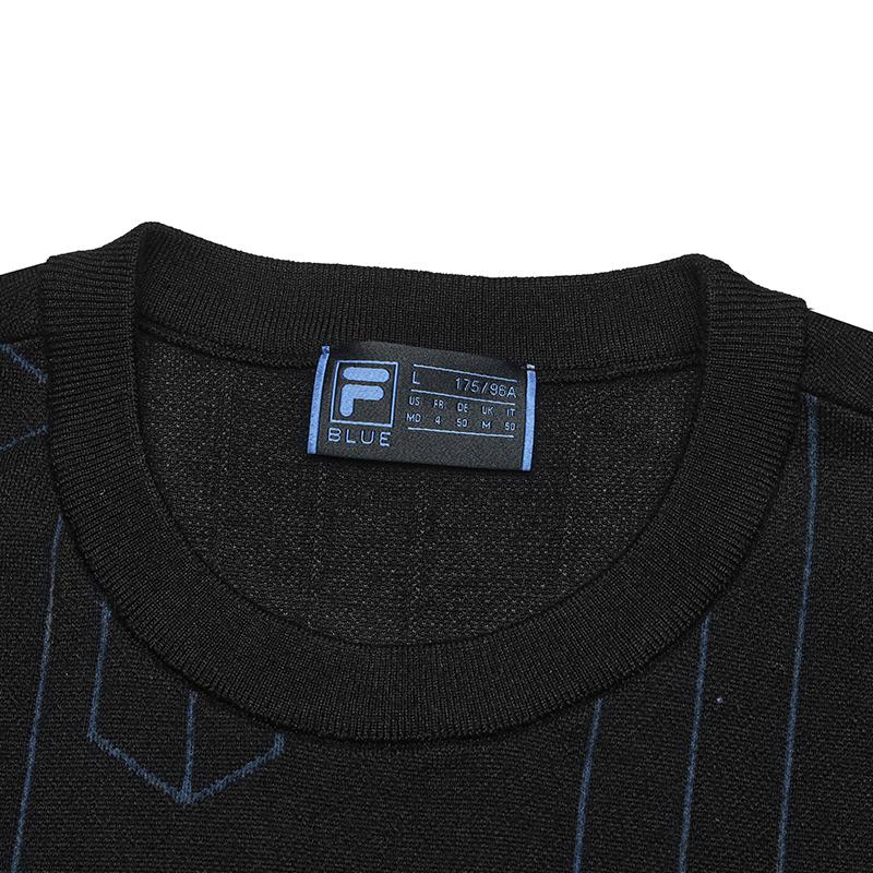 New FILA Knitwear Men's Black F11M442403FBK