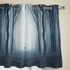 Night Forest Jungle Window Curtain Bedroom Living Room Window Drapes Kitchen Decoration Blinds Curtain