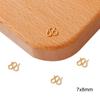 10Pcs Copper S-shaped/W-shaped Buckle Clasps For DIY Charms Jewelry Making