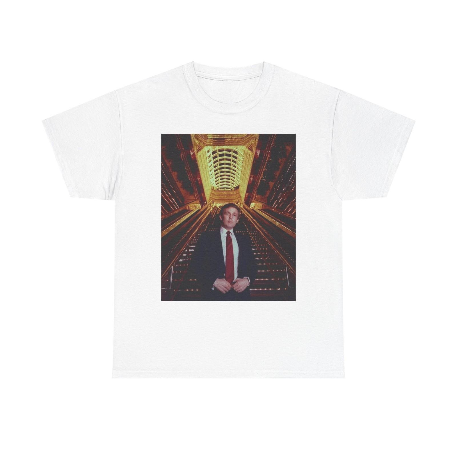 Trump Graphic T Shirt Mens Womens Tees Top Retro 90s Casino Unisex Heavy Cotton Tee S
