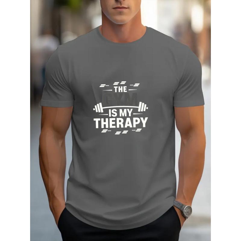2025 Men's GYM Graphic T-shirts Plus Size Men's Clothing Quick-drying O-neck Short Sleeve T-shirt Breathable Daily Man T Shirts